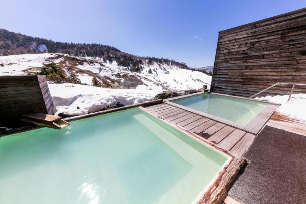 Manza Juraku All-Inclusive Hotel Tsumagoi Buitenkant foto