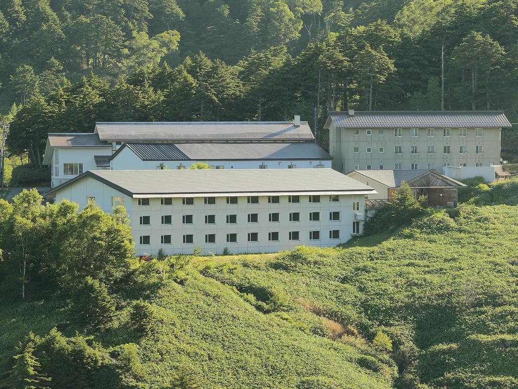 Manza Juraku All-Inclusive Hotel Tsumagoi Buitenkant foto