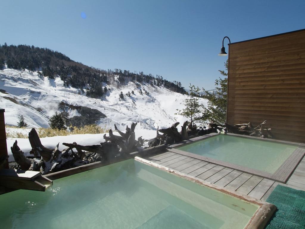 Manza Juraku All-Inclusive Hotel Tsumagoi Buitenkant foto